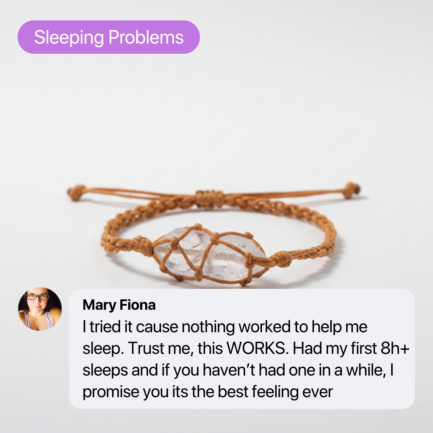 Crystal Chapter® Piezoelectric Bracelets