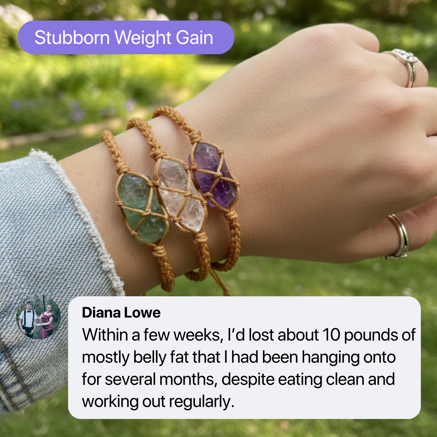 Crystal Chapter® Piezoelectric Bracelets