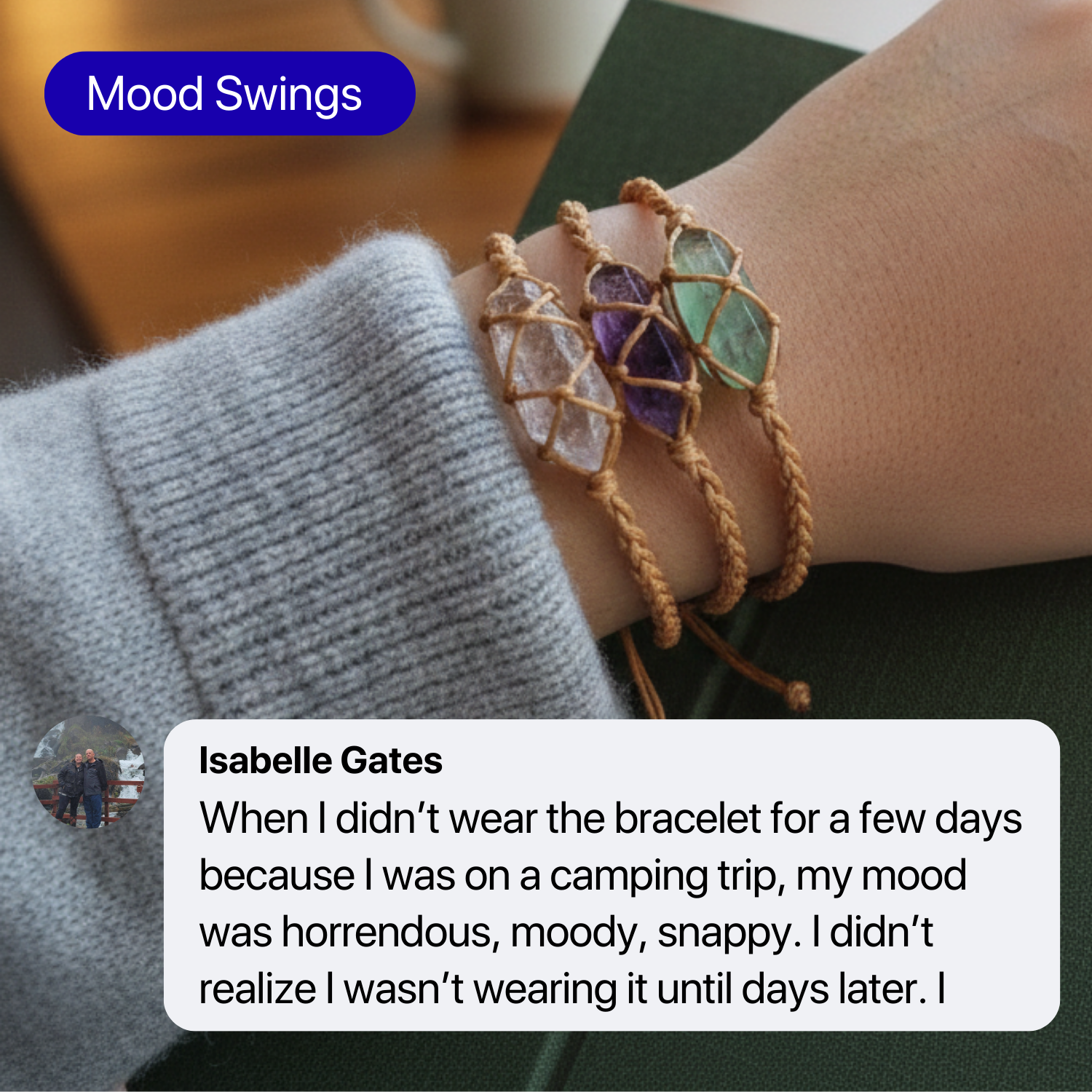 Crystal Chapter® Piezoelectric Bracelets