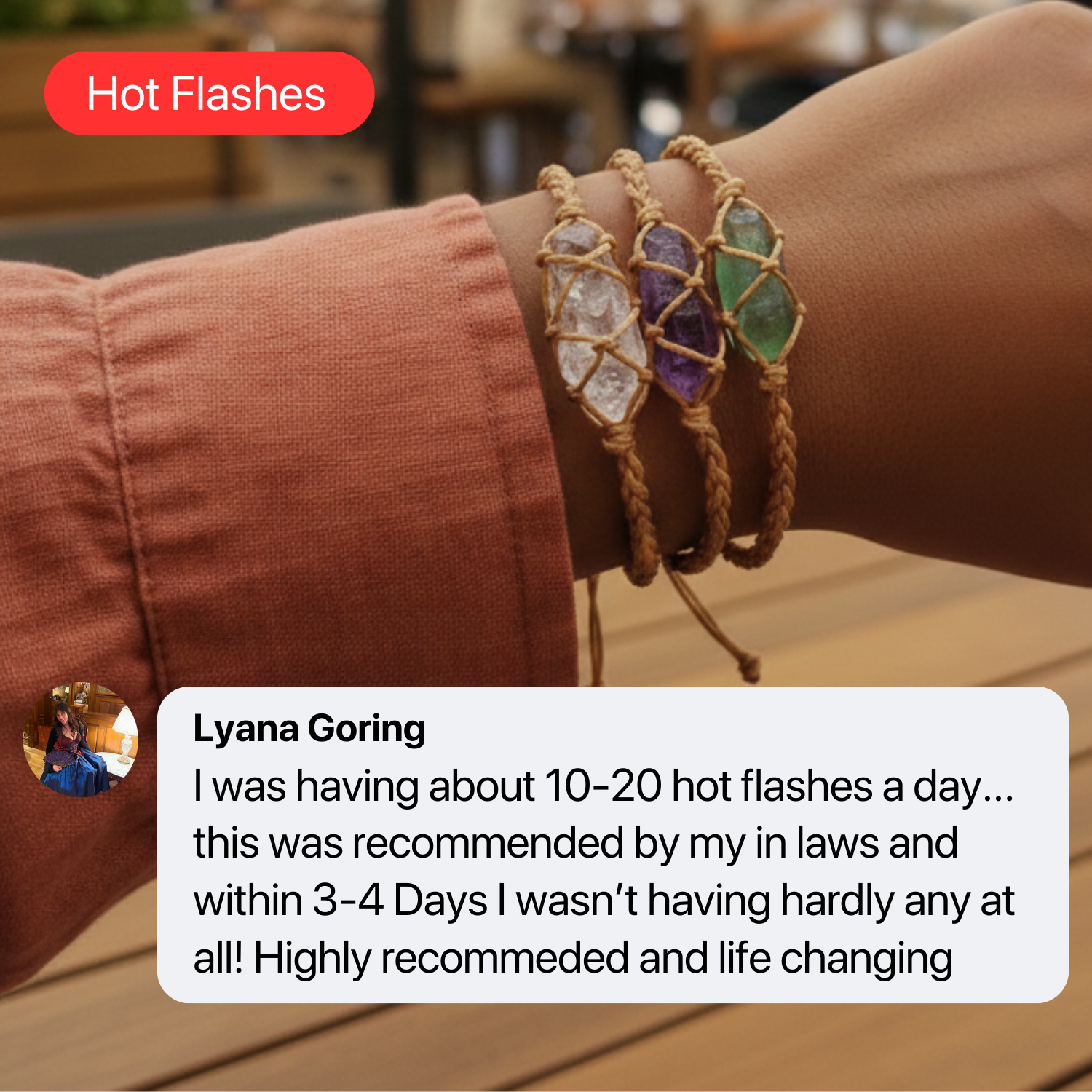 Crystal Chapter® Piezoelectric Bracelets